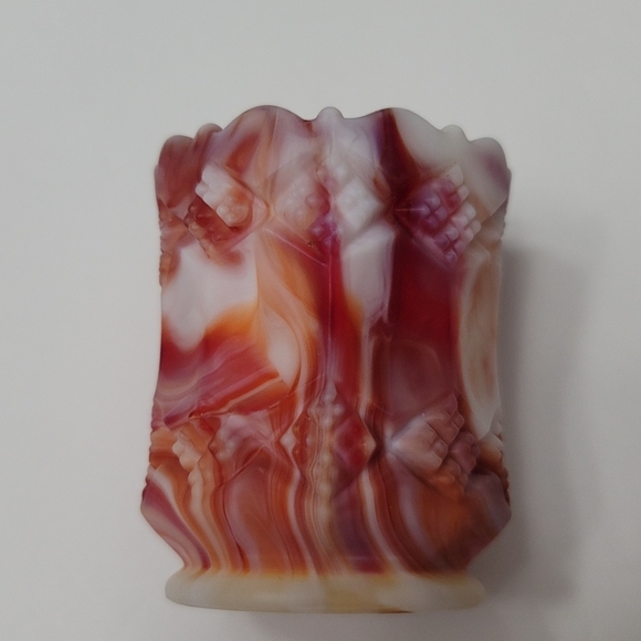 Imperial Glass Other - Imperial Glass Corporation, End of Day Ruby, Toothpick holder